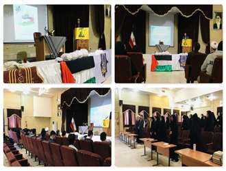  اختتامیه برنامه «انتفاضه هنر» در دانشکده علوم قرآنی ملایر