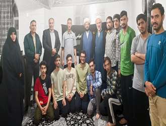 بازدید مسئولان دانشکده علوم قرآنی ملایر از خوابگاه برادران و بررسی مشکلات دانشجویان